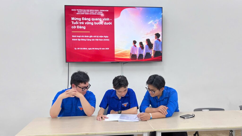 SÔI NỔI CÁC CHI ĐOÀN THỰC HIỆN SINH HOẠT THEO CHỦ ĐIỂM HÀNG THÁNG TRONG HỌC KỲ 2 NĂM HỌC 2025 – 2026 t02 xd23xdc
