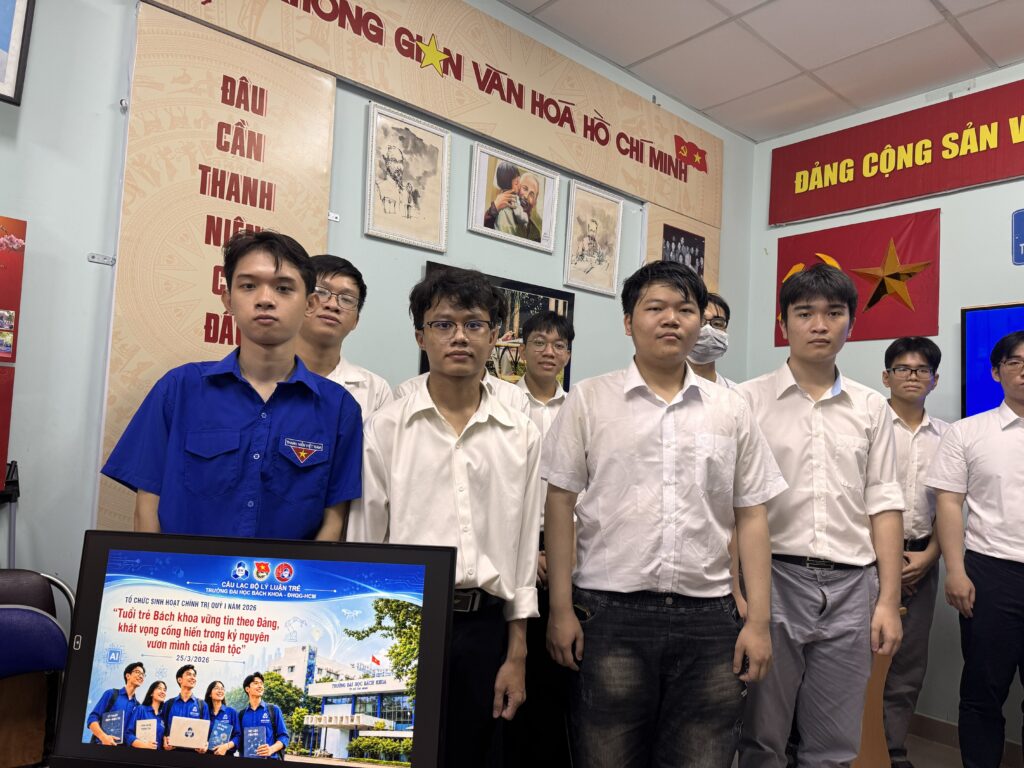 TỔ CHỨC SINH HOẠT CHÍNH TRỊ QUÝ I NĂM 2026 CHỦ ĐỀ “TUỔI TRẺ BÁCH KHOA VỮNG TIN THEO ĐẢNG, KHÁT VỌNG CỐNG HIẾN TRONG KỶ NGUYÊN VƯƠN MÌNH CỦA DÂN TỘC” img 2429