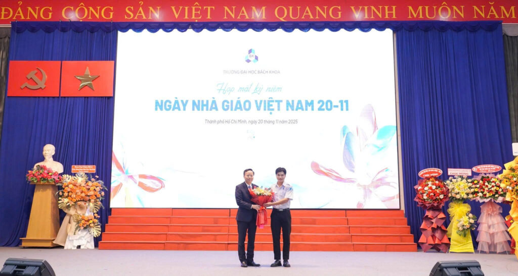 LỄ TUYÊN DƯƠNG VIÊN CHỨC TRẺ TIÊU BIỂU TRƯỜNG ĐẠI HỌC BÁCH KHOA – ĐHQG-HCM NĂM 2025 vcttb3
